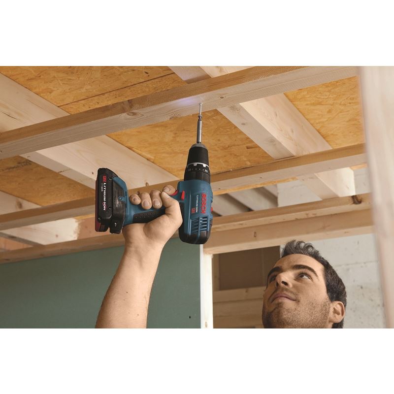 Bosch HDB180-02 18V Compactâ„¢ 3/8" Cordless Hammer Drill/Driver