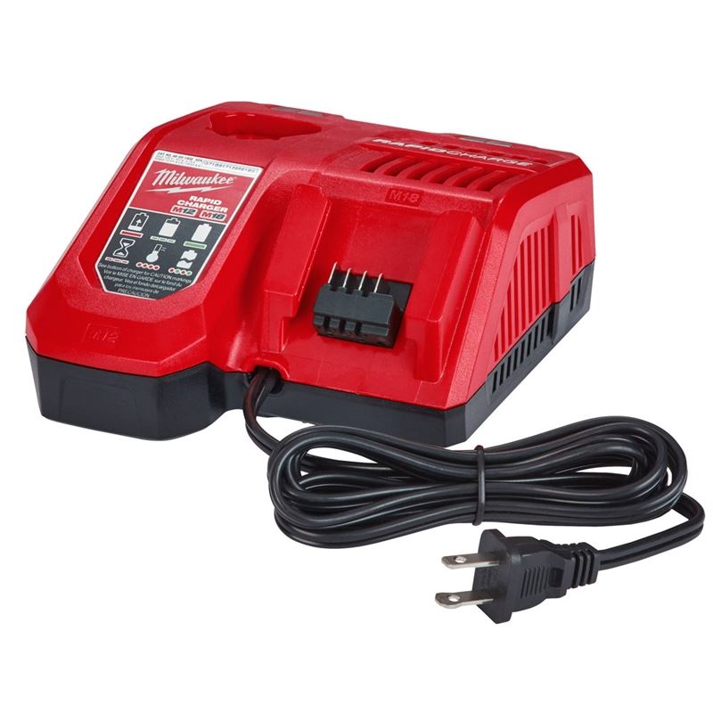Milwaukee 48-59-1808 M18  M12 Rapid Charger