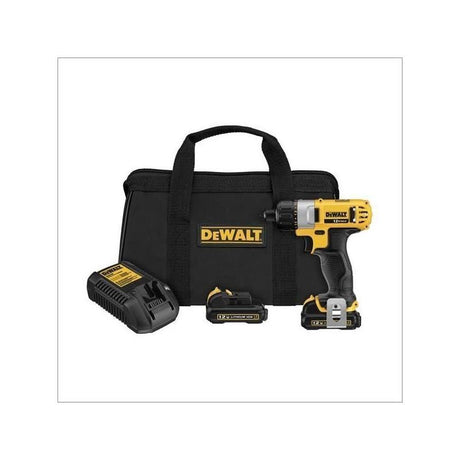 DEWALT | DCF610S2 12V MAX* 1/4" Screwdriver Kit