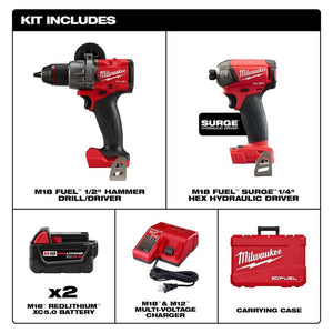Milwaukee 3699-22 M18 FUEL 2-Tool Combo Kit