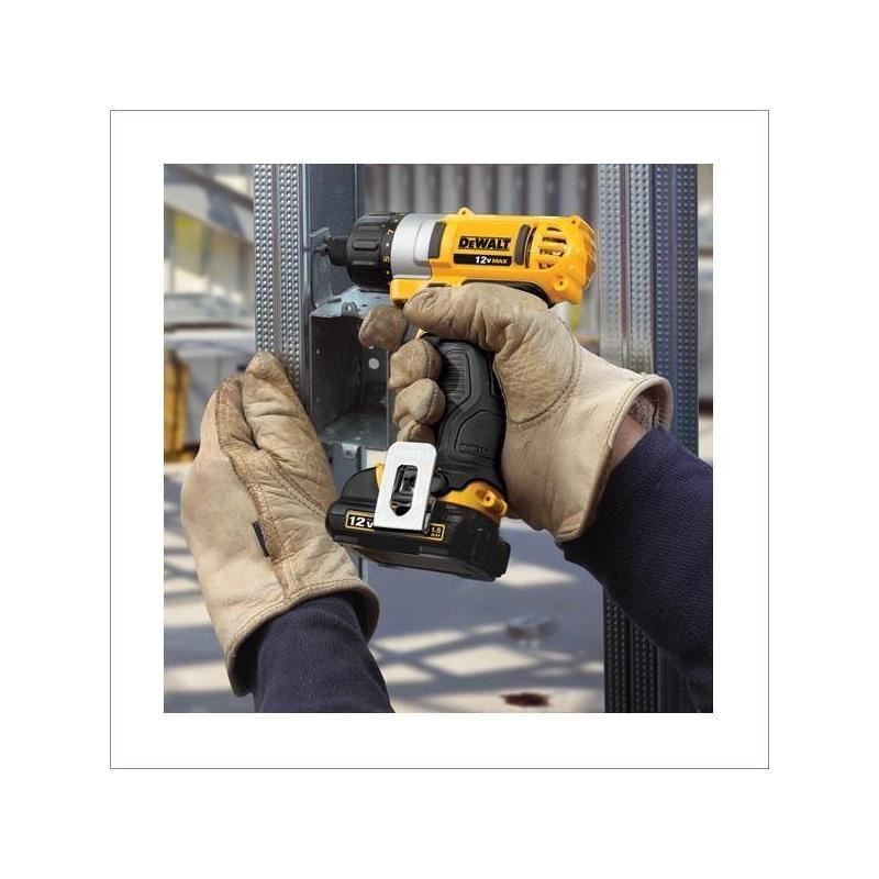 DEWALT | DCF610S2 12V MAX* 1/4" Screwdriver Kit