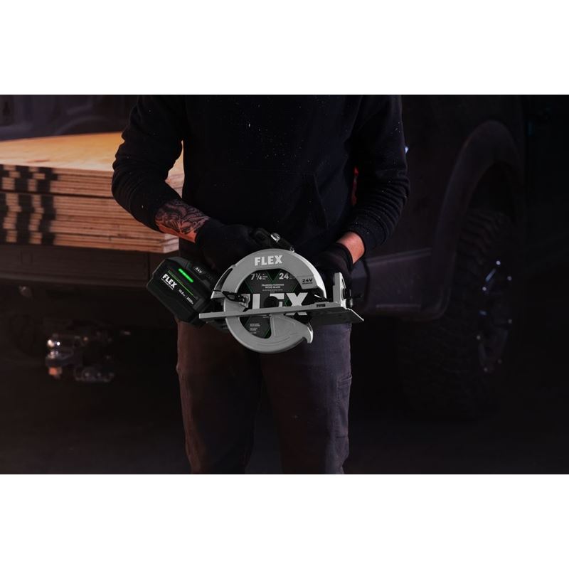 FLEX FX2141-1J 24V 7-1/4 in Circular Saw Stacked-Lithium Kit