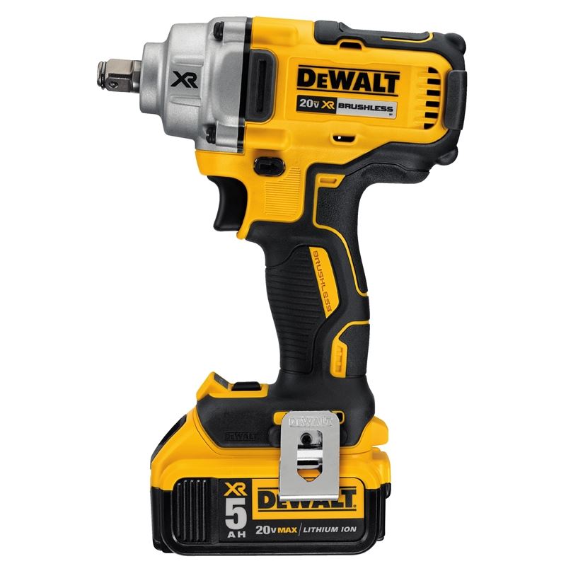 DEWALT DCF894HP2 20V MAX*  1/2 in. Mid-Range Cordless Impact Wrench with Hog Ring Anvil Kit