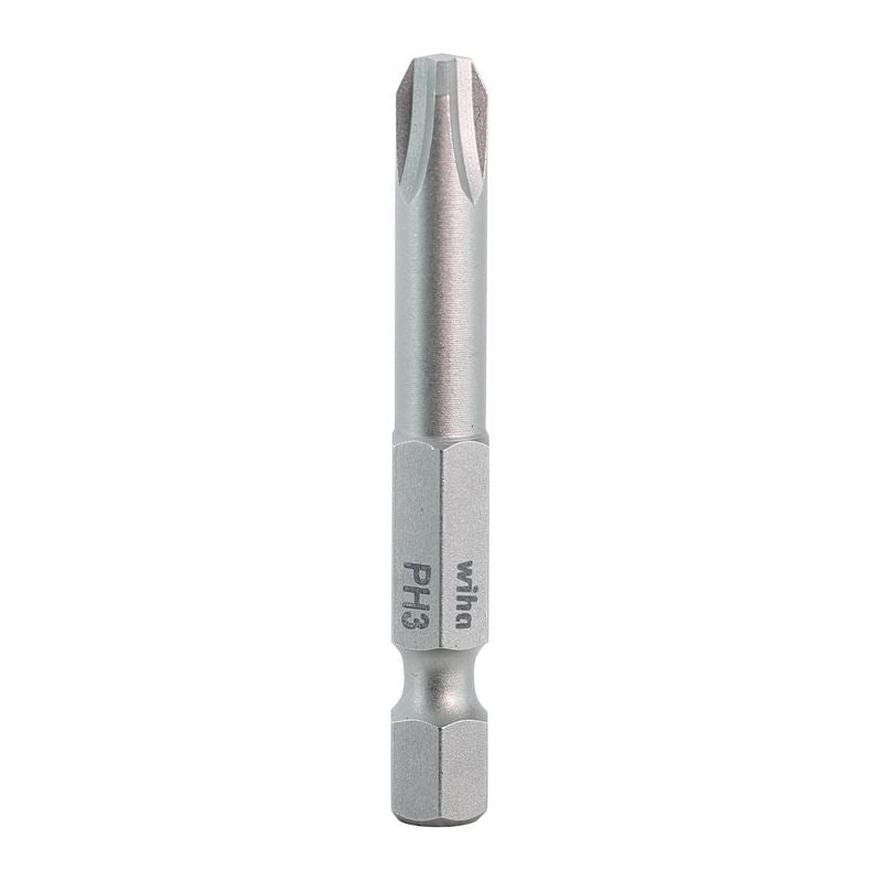 Wiha Phillips Power Bit #3 x 50mm Pack of 10 Bits