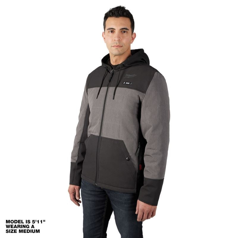 Milwaukee 205G-21 M12 HEATED AXIS HOODED JACKET