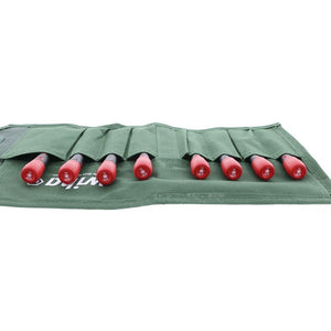Wiha PicoFinish Precision Torx Screwdriver 8 Piece Set T1-T8 in Canvas Pouch