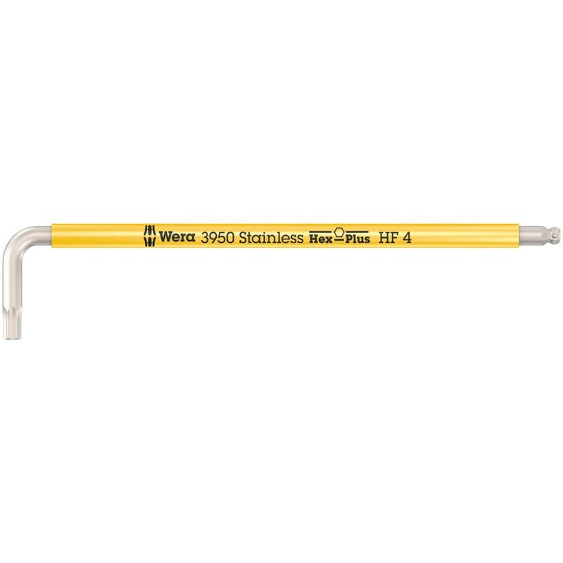 Wera 05022694001 3950 Spkl Multicolour Hf L-Key, Metric, Stainless Steel, With Holding Function, 4 X 137 Mm