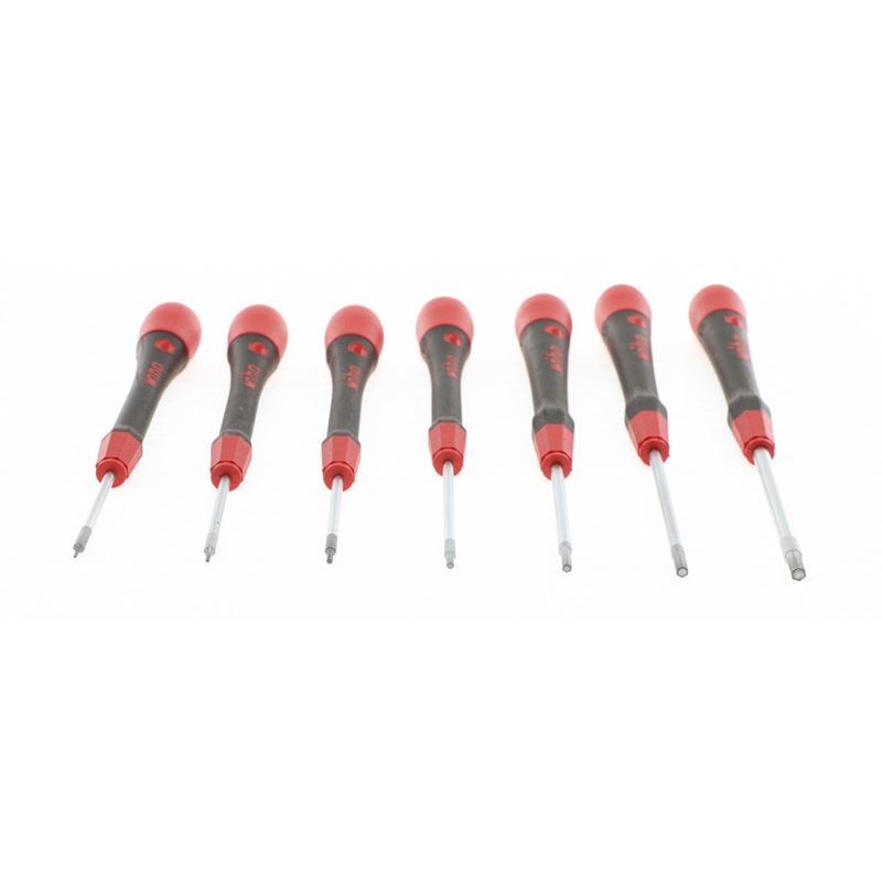 Wiha PicoFinish Precision Hex Metric Driver 7 Piece Set in Canvas Pouch