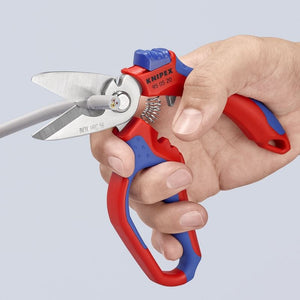 KNIPEX 95 05 20 US  6- 1/4in Angled Electricians' Shears