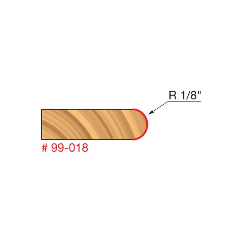Freud | 99-018 1/8 Radius Canoe Joint Bit