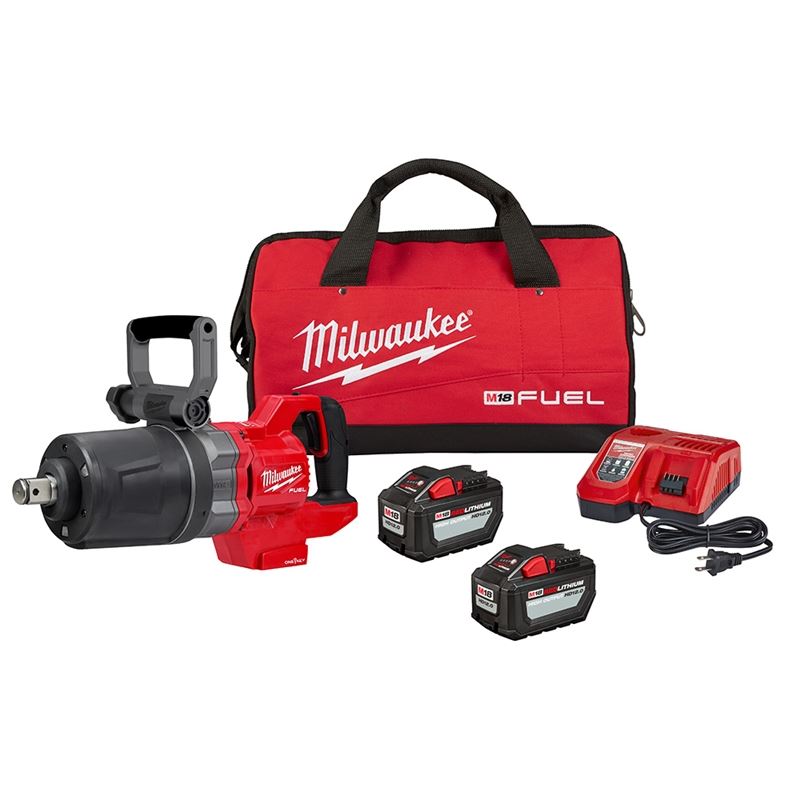 Milwaukee 2868-22HD M18 FUEL 1in D-Handle High Torque Impact Wrench w/ ONE-KEY Kit