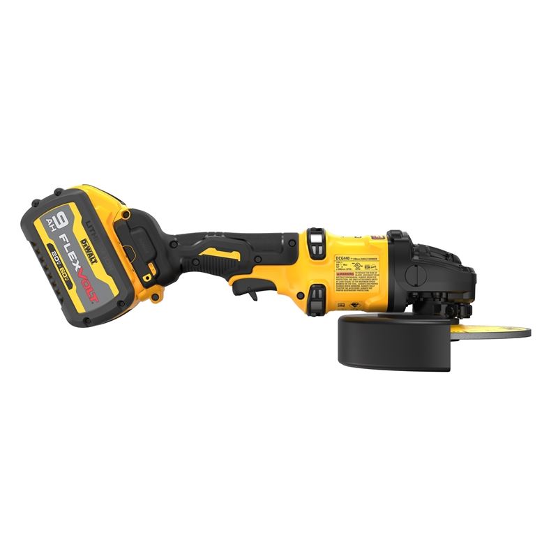 DEWALT DCG440X2 60V MAX 7 IN. BRUSHLESS CORDLESS GRINDER WITH KICKBACK BRAKE KIT