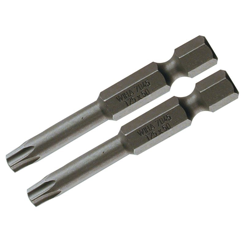 Wiha Security Torx Power T45s Pack of 2 Bits