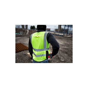 Milwaukee 48-73-5092 High Visibility Orange Performance Safety Vest - L/XL (CSA)