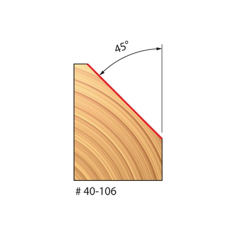 Freud | 40-106 1-3/4 (Dia.) Chamfer Bit