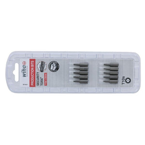 Wiha Security Torx Insert Bit T10s Pack of 10 Bits
