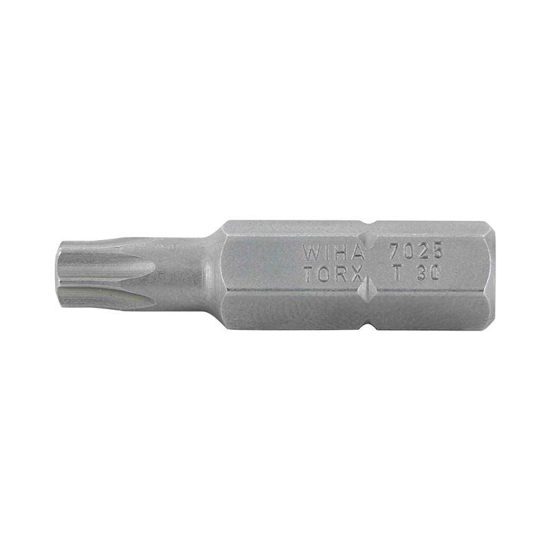 Wiha Torx Insert Bit 5/16 Drive T30 x 35mm Pack of 10 Bits