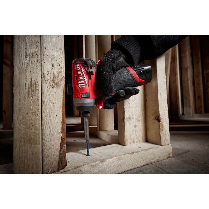Milwaukee 2598-22 M12 FUEL 2-Tool Combo Kit: 1/2" Hammer Drill and 1/4" Hex Impact Driver
