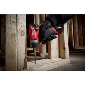 Milwaukee 2598-22 M12 FUEL 2-Tool Combo Kit: 1/2" Hammer Drill and 1/4" Hex Impact Driver