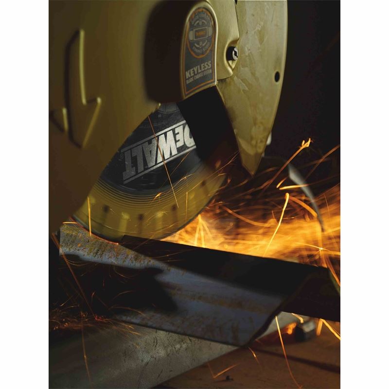 DEWALT  14" x 3/32" x 1" Diamond Edge Chop Saw Wheel