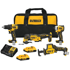 DEWALT DCK489D2 ATOMIC 20V MAX Brushless Cordless 4-Tool Combo Kit