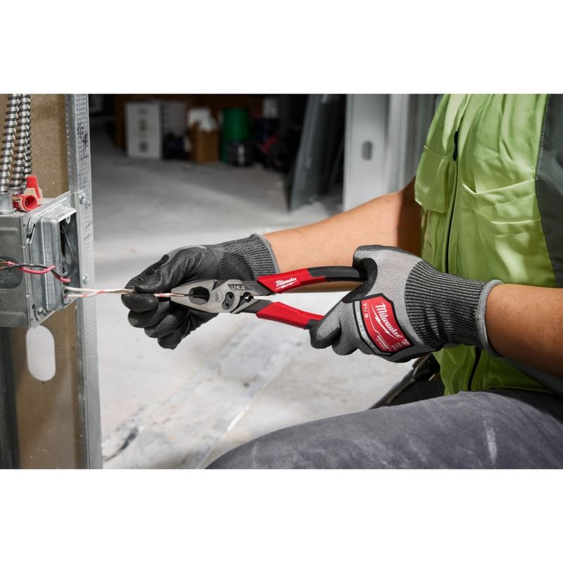 Milwaukee MT550C 9in Linemans Comfort Grip Pliers w/ Crimper and Bolt Cutter (USA)