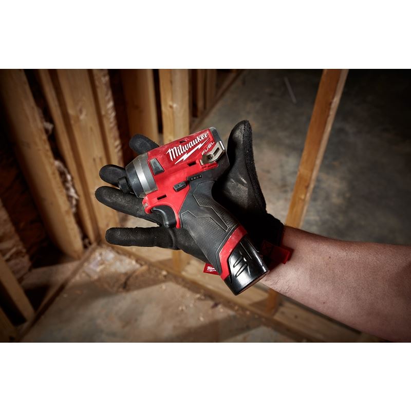 Milwaukee 2598-22 M12 FUEL 2-Tool Combo Kit: 1/2" Hammer Drill and 1/4" Hex Impact Driver