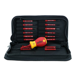 Wiha Insulated Stubby Holder SlimLine Blade 20 Piece Set