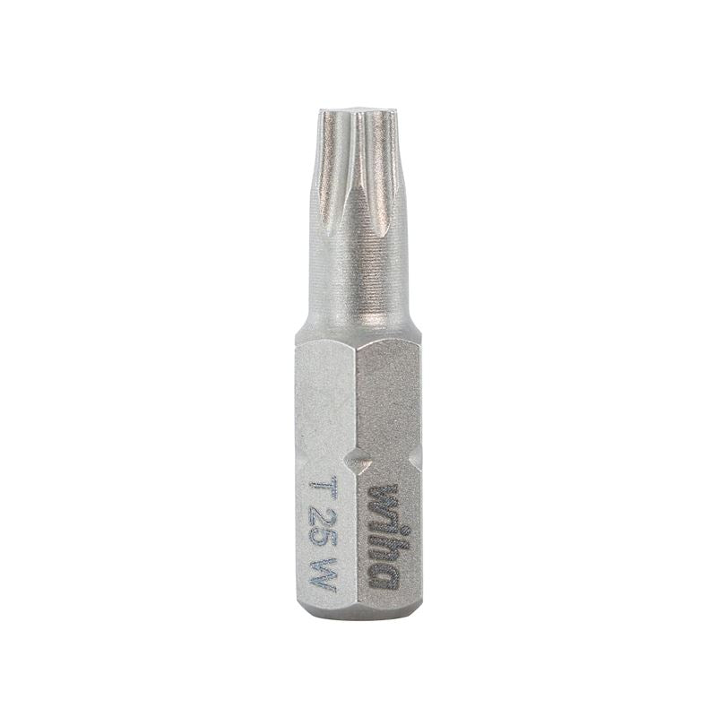 Wiha Torx Align Insert Bit T25 x 25mm Pack of 10 Bits