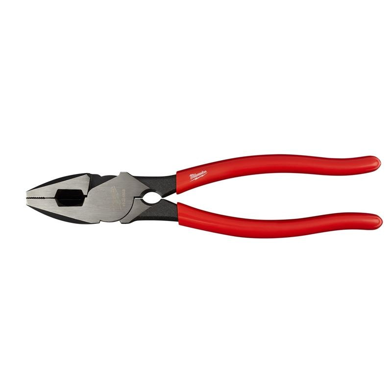 Milwaukee 48-22-6503 9 in High-Leverage Lineman Pliers with Thread Cleaner