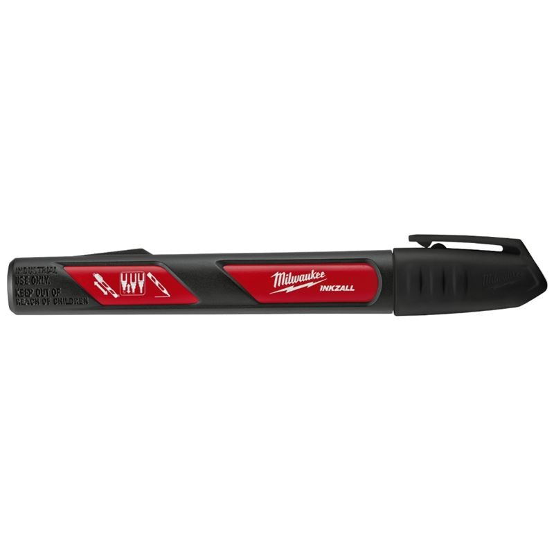 Milwaukee 48-22-3731 Black INKZALL Liquid Paint Marker
