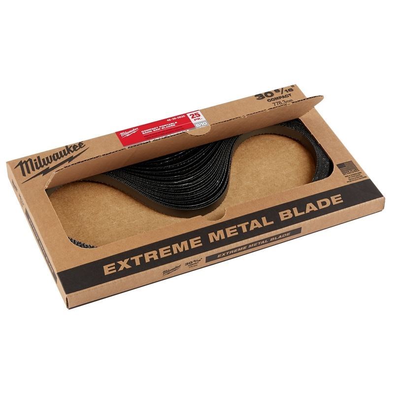 Milwaukee Band Saw Blades 30-9/16 in - Extreme Metal Compact (25 Pack)