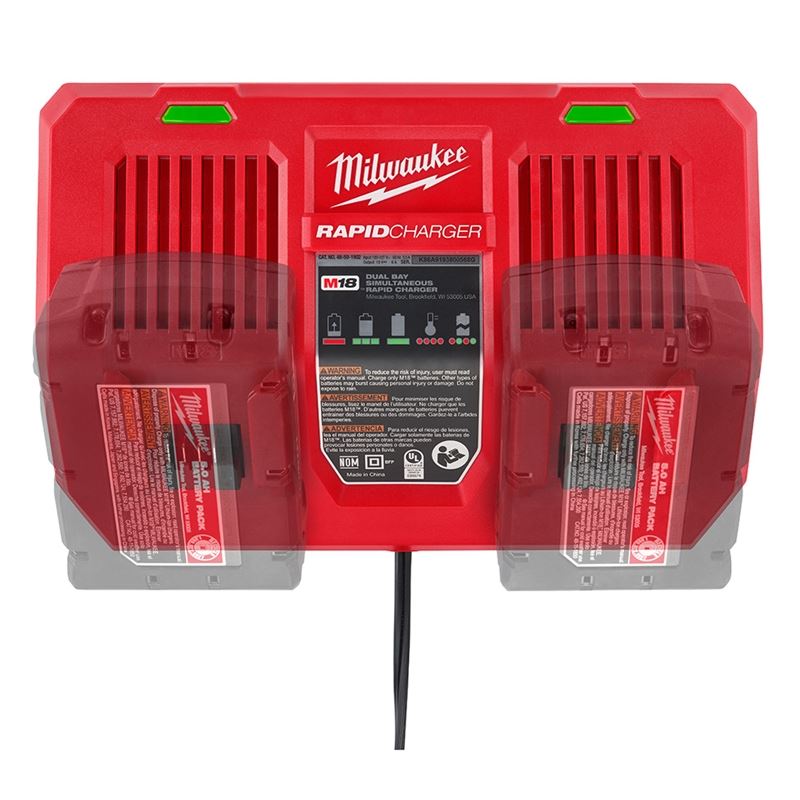Milwaukee M18 Dual Bay Charger