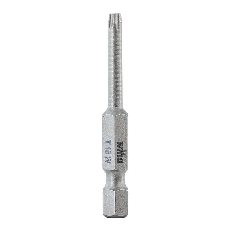Wiha Torx Align Power Bit T15 x 50mm Pack of 10 Bits