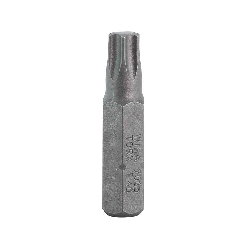 Wiha Torx Insert Bit 5/16 Drive T40 x 35mm Pack of 10 Bits