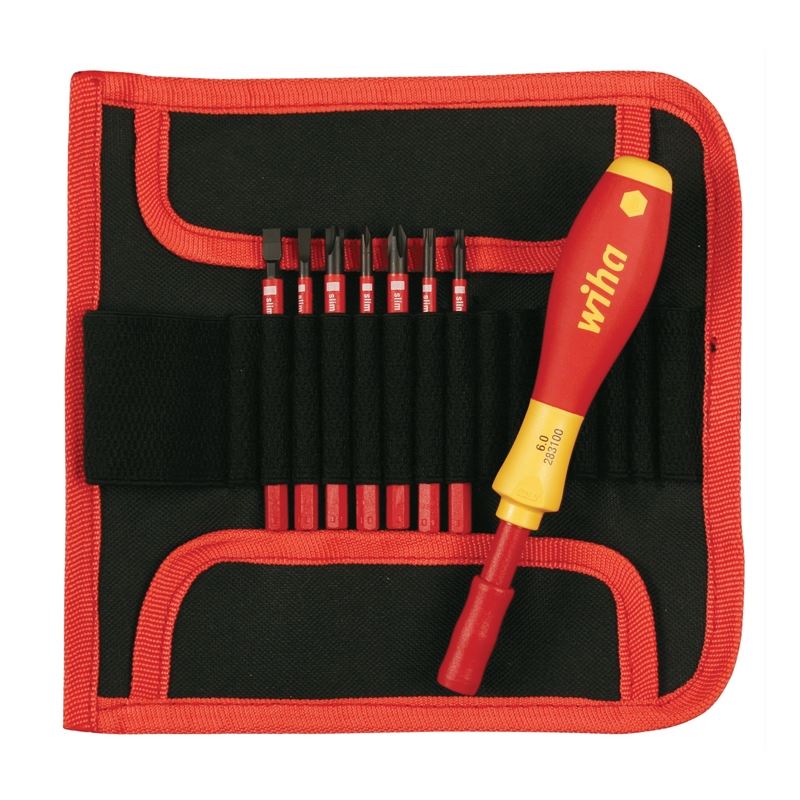 Wiha Insulated SlimLine 8 Piece Blade Set