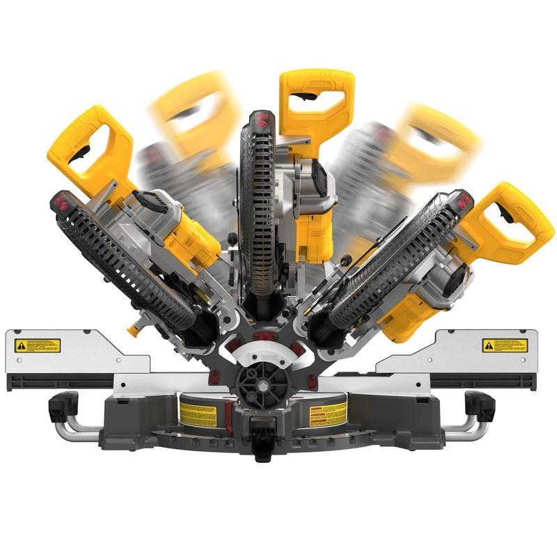 DEWALT DCS781B  60V MAX Brushless 12in. Double Bevel Sliding Miter Saw