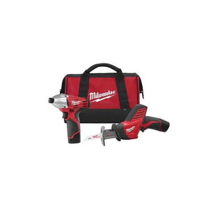 Milwaukee | 2491-22 M12 Cordless Lithium-Ion 2-Tool Combo Kit