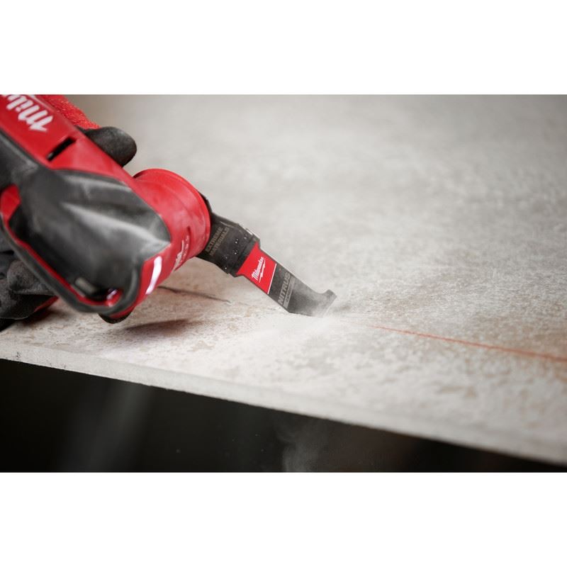 Milwaukee 49-25-1573 NITRUS CARBIDE Extreme Materials Universal Fit OPEN-LOK Multi-Tool Blade - 3pk