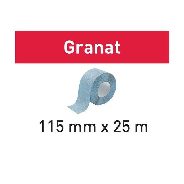 Abrasives Roll 115x25m P120 GR Granat - Mississauga Hardware Centre IncFestool201107