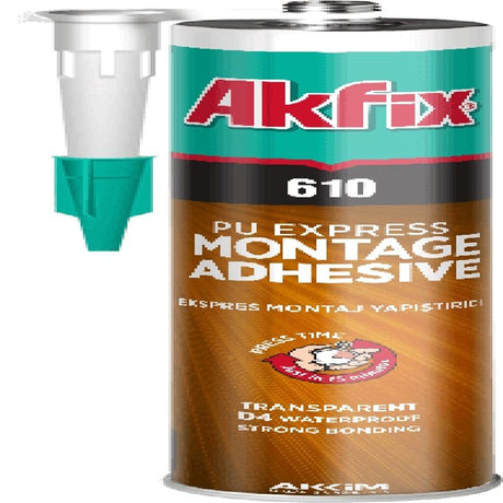 Akfix 610 PU Express Montage Adhesive (Transparent) - Mississauga Hardware Centre IncAKFIX610