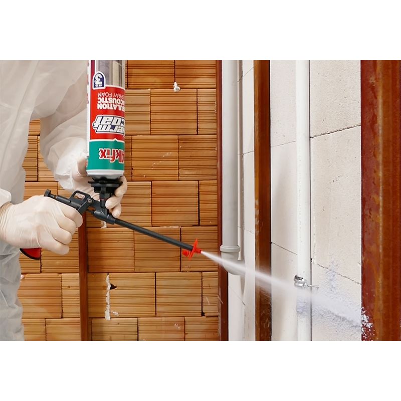 Akfix Thermcoat Thermal & Acoustic Insulation Pu Spray Foam (Gun Use) - Mississauga Hardware Centre Inc