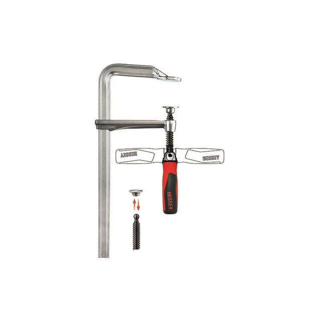 Bessey GZ60 - 12PH Pivot handle GZ , 24 in x 4.75 in - Mississauga Hardware Centre Inc