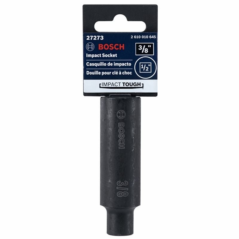 Bosch | 27273 3/8 In. Impact Tough Deep Well Socket, 1/2 In. Shank - Mississauga Hardware Centre IncBOSCH27273