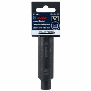 Bosch | 27273 3/8 In. Impact Tough Deep Well Socket, 1/2 In. Shank - Mississauga Hardware Centre IncBOSCH27273
