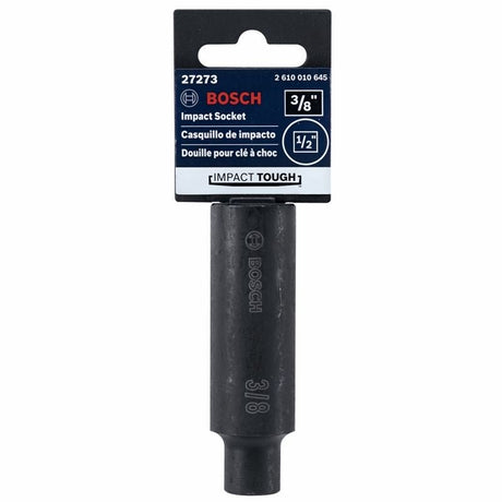 Bosch | 27273 3/8 In. Impact Tough Deep Well Socket, 1/2 In. Shank - Mississauga Hardware Centre IncBOSCH27273
