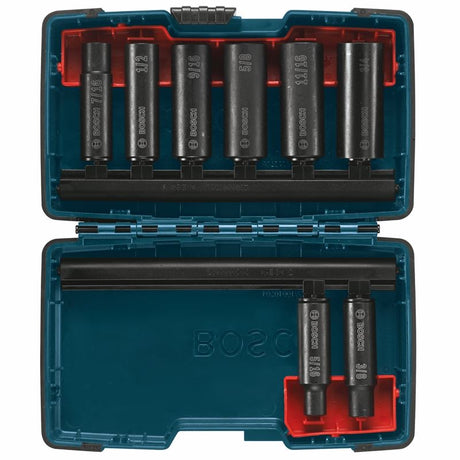 Bosch | 27285 8 Pc. 3/8 Deep Well Socket Set - Mississauga Hardware Centre IncBOSCH27285