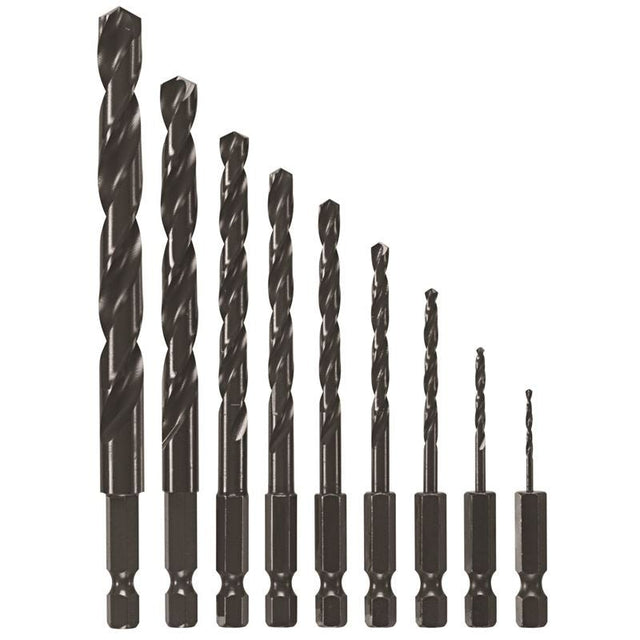 Bosch | BL9IM 9 pc. Impact Tough Black Oxide Drill Bit Set - Mississauga Hardware Centre IncBOSCHBL9IM