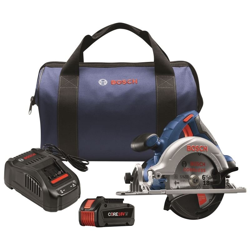Bosch | CCS180 - B14 18V 6 - 1/2 In. Circular Saw Kit with CORE18V Battery | BFP - Mississauga Hardware Centre IncBOSCHCCS180-B14