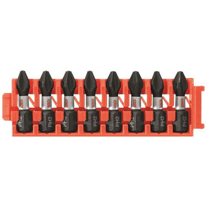 Bosch | CCSPH2108 8 pc. Impact Tough Phillips P2 1 In. Insert Bits with Clip for Custom Case System - Mississauga Hardware Centre IncBOSCHCCSPH2108